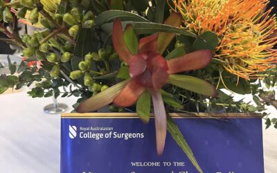 Celebrating at the Inaugural Royal Australasian College of Surgeons Ball