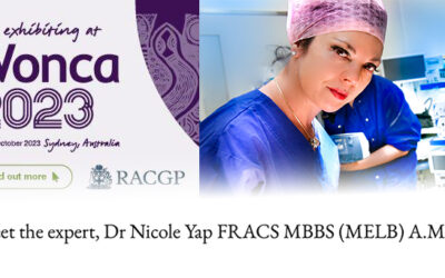 Meet the expert on centre stage at WONCA 2023